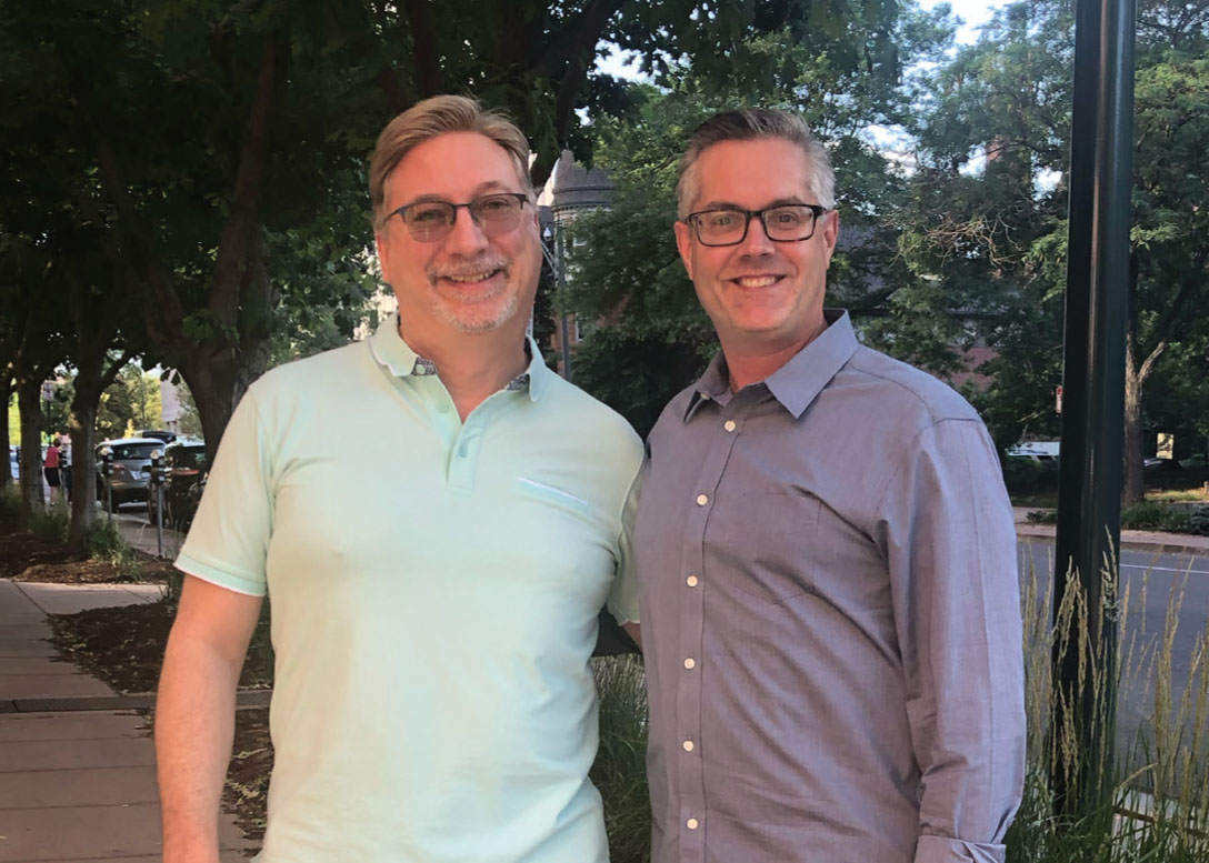 Rob McVay and Alan Morgan